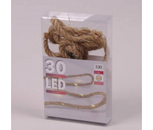 Гірлянда LED Мотузка тепле світло 30 світлодіодів 3,3 м. 45022 (FL000071)