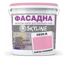 Фарба Акрил-латексна Фасадна Skyline 0530-R Ніжно-рожевий 10л