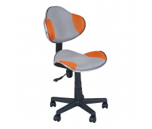 Детское компьютерное кресло FunDesk LST3 Orange-Grey