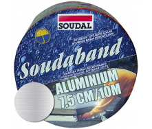 Лента битумная герметизирующая алюминиевая SOUDABAND 7.5см/10м