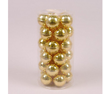 Кульки скляні Flora D-5,7 см. 30 шт.(44574)