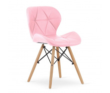 Кресло Leobert Lago Pink (эко-кожа)