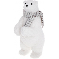 Интерьерная новогодняя игрушка Медведь полярник 50 см Bona DP114231 Ужгород