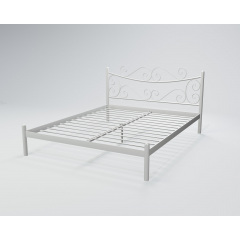 Ліжко двоспальне BNB AzalyaDesign 140х200 білий Гайсин