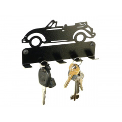 Вішалка для ключів ключниця Ferrum Кабріолет колір чорний (ВК002) Боярка