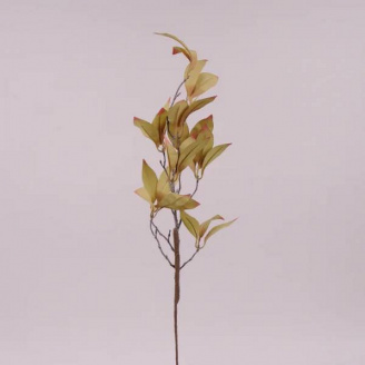 Ветка декоративная с оливковыми листьями Flora(71993)