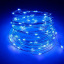 Светодиодная гирлянда-нить на батарейках Decorative Light синяя 10м 100LED 218-21526967 Черновцы
