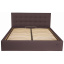 Ліжко двоспальне Richman Chester New VIP 180 х 200 см Fly 2231 Темно-коричневий Гайсин