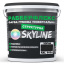 Краска резиновая структурная «РабберФлекс» SkyLine Черная RAL 9004 14 кг Тернополь