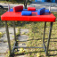 Стол для армрестлинга Троян красно-синий 96х64х104 см Дубно