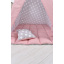 Вигвам Для Девочки пудровый звёздочки детская палатка с мягким ковриком и подушкой, подвеска сердечко в подарок Киев