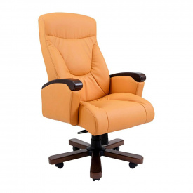 Офисное кресло директору БОС Richman в цвете оранжевый