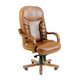 Офисное кресло Буфорд Richman Вуд-Люкс светло-коричневое