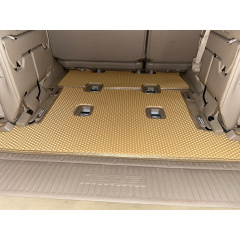 Коврик багажника 2 шт Бежевый (EVA, 7 мест) для Lexus LX470 Золотоноша
