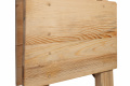 Деревянный компактный стол и 2 табуретки из натурального дерева (ель) раскладной стол и стулья для сада