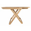 Дерев'яний компактний стіл та 2 табуретки з натурального дерева (ялина) розкладний стіл та стільці для саду Вінниця