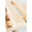 Табурет дерев'яний компактний з натурального дерева ялинка стільчик, що складається для дому та саду 42х30х30 см Тячів