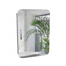 Шафка дзеркальна "Економ" для ванної кімнати Tobi Sho ТS-30 450х650х130 мм