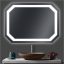 Зеркало Экватор с LED подсветкой многоугольное DR-63 800х600х30 Михайловка