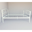 Кровать полуторная металлическая Tobi Sho CAROLA-2 190Х140 Белая Ясногородка