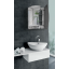Шкаф зеркальный фигурный "Эконом" для ванной комнаты Tobi Sho ТS-570 500х740х130 мм Полтава