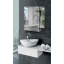 Шафа дзеркальна "Економ" з трьома відкритими полицями для ванної кімнати Tobi Sho ТS-56 550х650х130 мм Луцьк