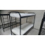 Кровать двухъярусная металлическая Метакам RELAX DUO-1 190X90 черный матовый Сумы