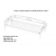 Ліжко полуторне металеве Метакам Verona Lux 190X140 білий Балаклія