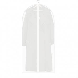 Чехол для одежды полиэтиленовый Clothes Cover GHS00145 XL 55 х 115 см Белый-Полупрозрачный (tau_krp53_00145xl)