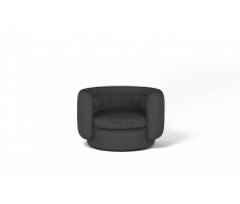 Мягкое кресло JecksonLoft Арм Черно-серый 0206