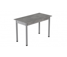 Стол кухонный Ferrum-decor Бенита 75x120x80 Серый ДСП Бетон 16мм (BEN0063)