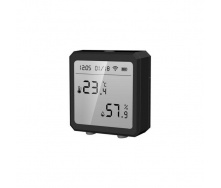 Умный Wifi термометр гигрометр комнатный с датчиком температуры и влажности Черный WiFi Tuya - 9018641