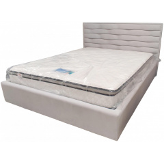 Кровать BNB White Star Premium 90 х 190 см Simple С дополнительной цельносварной рамой Серый Черновцы