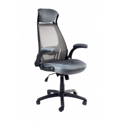 Офисное кресло руководителя BNB XenonDesign Anyfix Черно-серый Чернігів