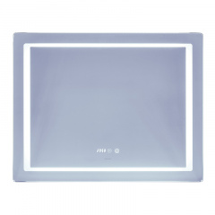 Зеркало Mixxus Style MR03-90x70 (часы, LED-подсветка, антизапотевание) (MI6007) Луцк