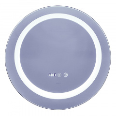 Зеркало Mixxus Plain MC02-60 (часы, LED-подсветка, антизапотевание) (MI6012) Виноградов