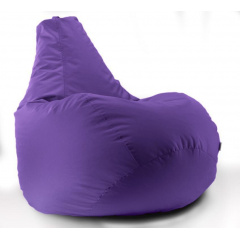 Кресло мешок груша Beans Bag Оксфорд Стронг 85*105 см Фиолет (hub_wzfdwk) Фастів