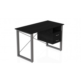 Письменный стол с ящиками Ferrum-decor Оскар 750x1200x700 металл Серый ДСП Сосна Кембра 16 мм (OSK0059)