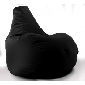 Кресло мешок груша Beans Bag Оксфорд Стронг 85*105 см Черный (hub_xqsx6h)