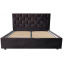 Кровать BNB Littorio Premium 120 х 190 см Simple С дополнительной цельносварной рамой Коричневый Гайсин