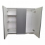 Кухонный пластиковый подвесной шкаф 80 см с покрытием HPL 1122 mat Охтирка