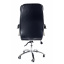 Офисное кресло руководителя BNB ValenciaDesign хром Anyfix Экокожа Черный Виноградов