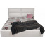Кровать BNB Santa Maria Premium 90 х 190 см С дополнительной цельносварной рамой Экокожа Белый Кривий Ріг