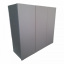 Кухонный пластиковый подвесной шкаф Mikola-M 70 см с покрытием HPL 1122 mat Ясногородка
