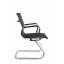 Офисное конференционное кресло SlimDesign CF хром Экокожа Черный Обухов