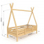 Деревянная кровать для подростка SportBaby Вигвам лак 190х80 см Полтава
