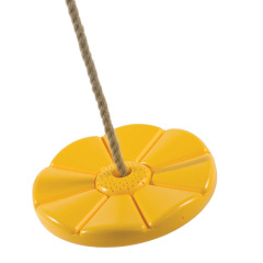 Подвесная качель-тарзанка для игровой площадки Желтый Just Fun BT187609 Сумы