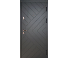 Двери входные в квартиру Аскона Ваш ВиД Серый 860,960х2050х86 Правая/Левая