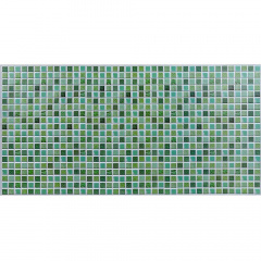 Декоративная ПВХ панель под зеленую мозайку 960х480х4мм (D) SW-00001828 Sticker Wall Конотоп