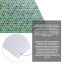 Декоративная ПВХ панель под зеленую мозайку 960х480х4мм (D) SW-00001828 Sticker Wall Конотоп